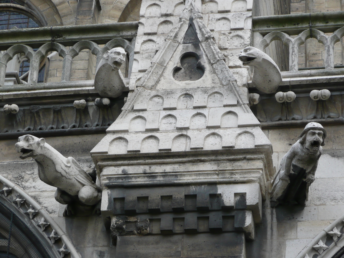 รูปถ่าย ฝรั่งเศส(France) ปารีส(Paris) มหาวิหารน็อทร์-ดาม(Notre Dame) 2007-05 155
