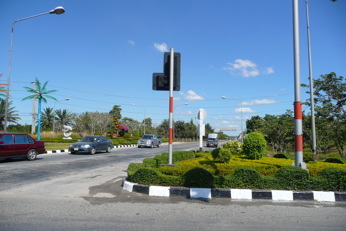 รูปถ่าย ไทย(Thailand) ถนนจากพัทยาไปเกาะเสม็ด(Pattaya to Ko Samet road) 2008-12 17