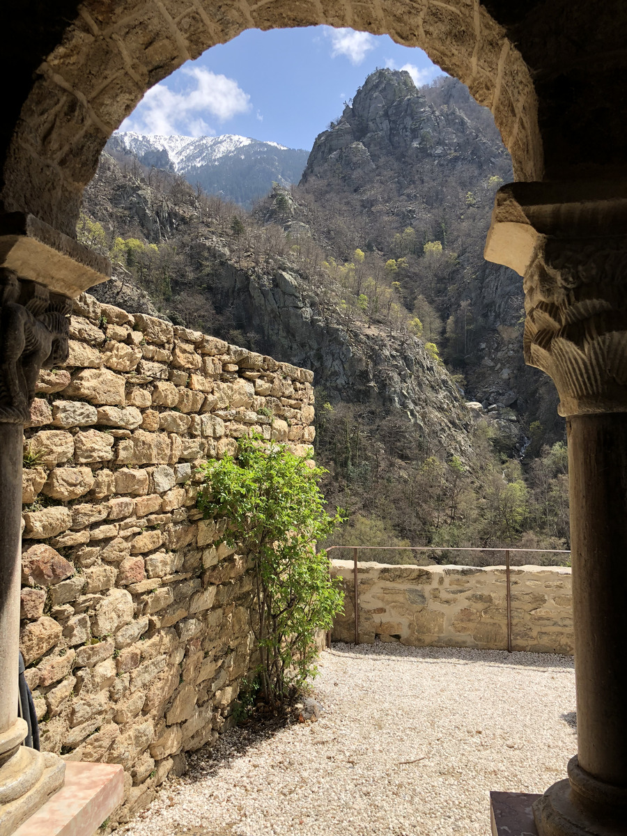 รูปถ่าย ฝรั่งเศส(France) แอบบีแซ็งมาร์แต็งดูกานีกู(Abbaye Saint Martin du Canigou) 2018-04 66