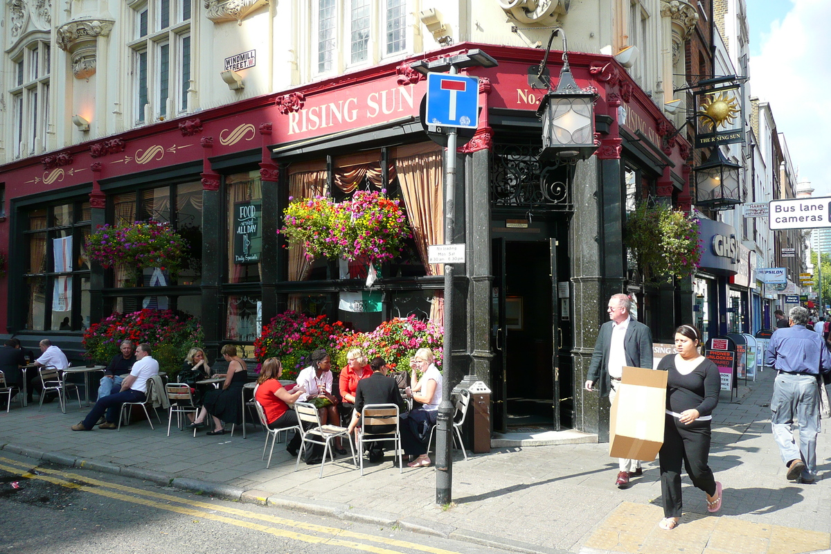 รูปถ่าย อังกฤษ(United Kingdom) ลอนดอน(London) ถนนท็อตแนมคอร์ต(Tottenham Court Road) 2007-09 56