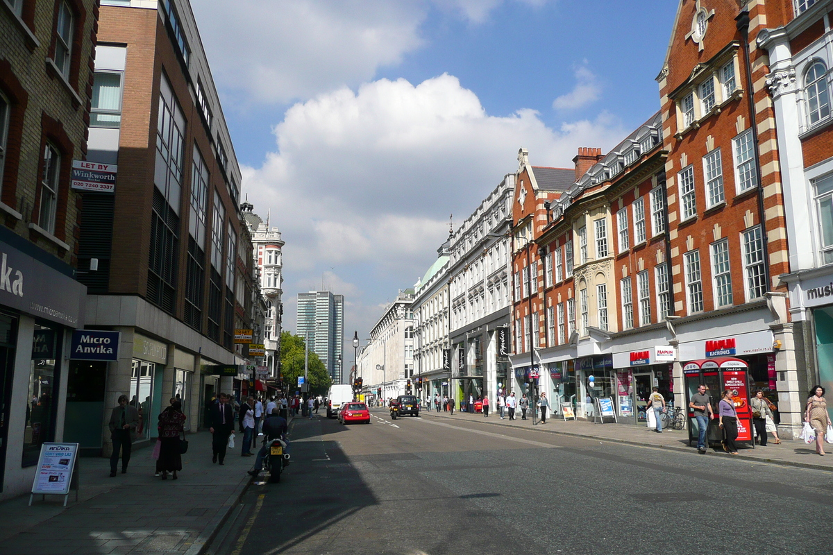 รูปถ่าย อังกฤษ(United Kingdom) ลอนดอน(London) ถนนท็อตแนมคอร์ต(Tottenham Court Road) 2007-09 81