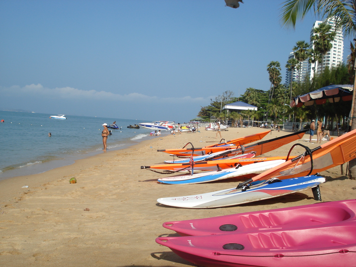 รูปถ่าย ไทย(Thailand) พัทยา(Pattaya) หาดดงตาล(Dongtan beach) 2008-01 9