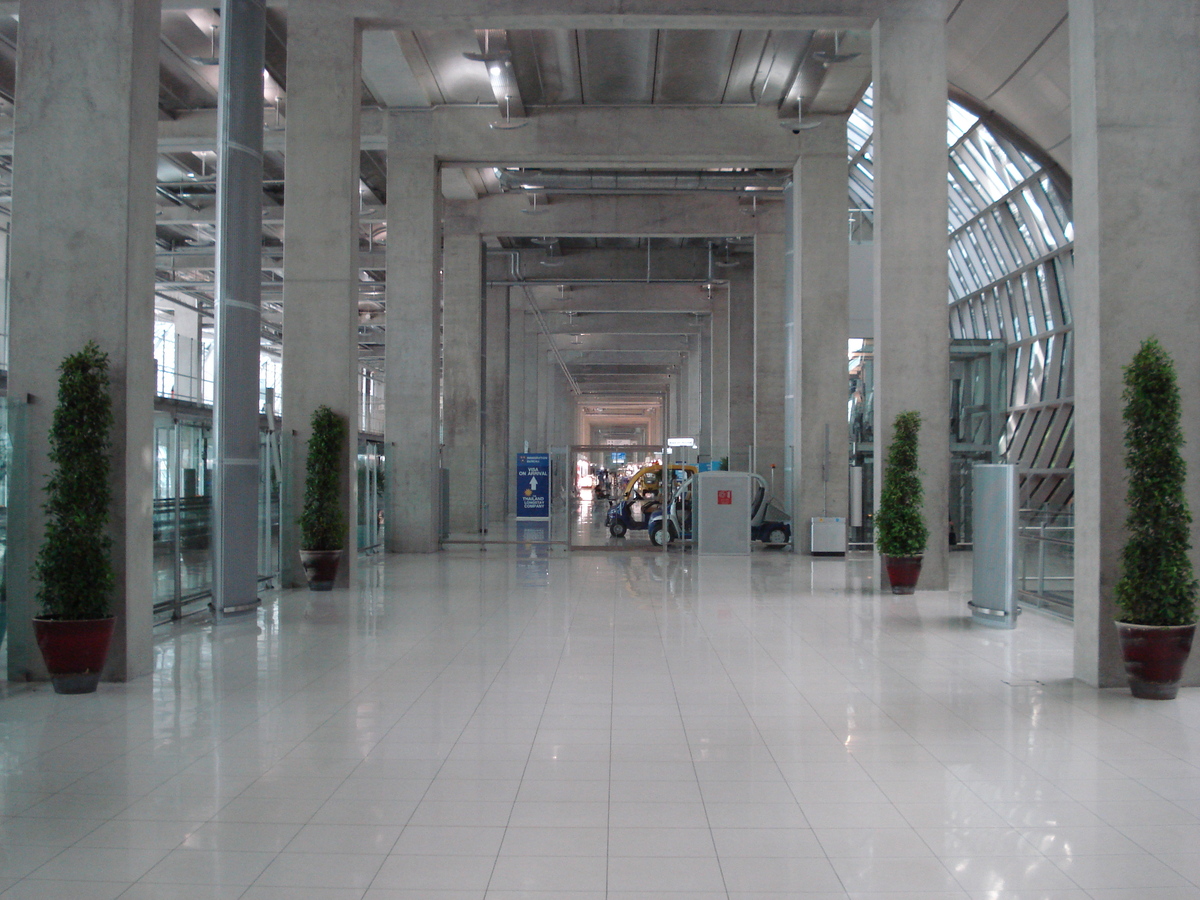 รูปถ่าย ไทย(Thailand) กรุงเทพมหานคร(Bangkok) ท่าอากาศยานสุวรรณภูมิ(Suvarnabhumi Airport) 2007-02 29