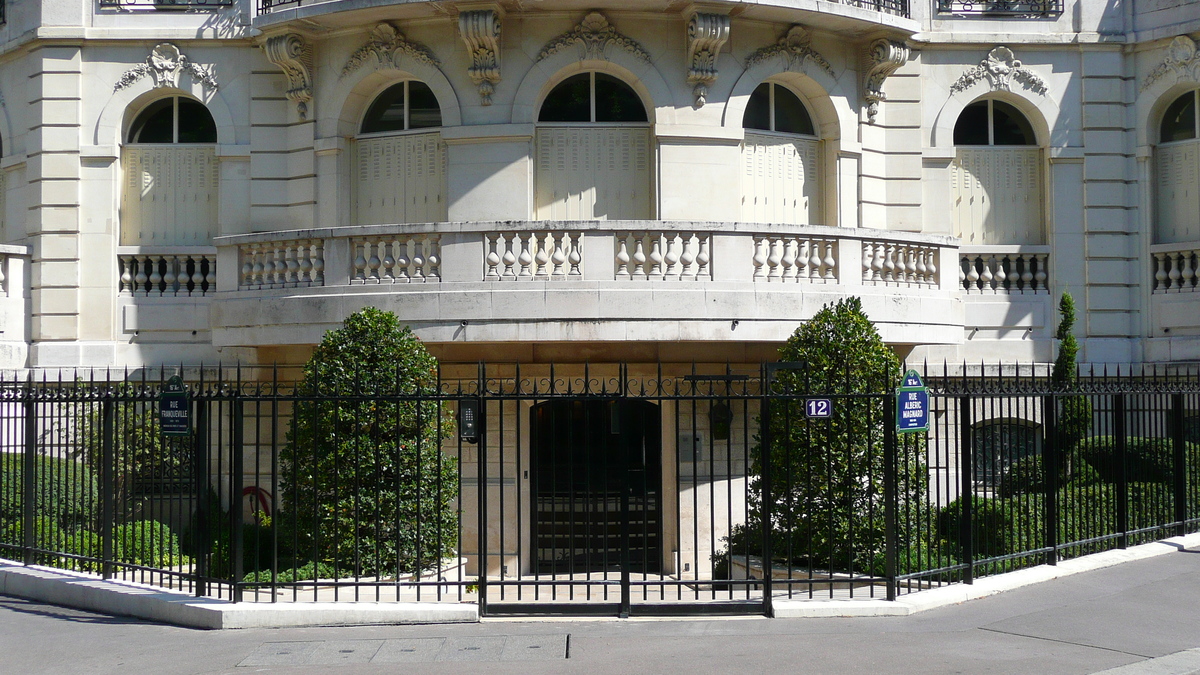 รูปถ่าย ฝรั่งเศส(France) ปารีส(Paris) คุ้มที่ 16(16th Arrondissement) ถนนอัลเบริก-มาญาร์(Rue Alberic Magnard) 2007-08 1