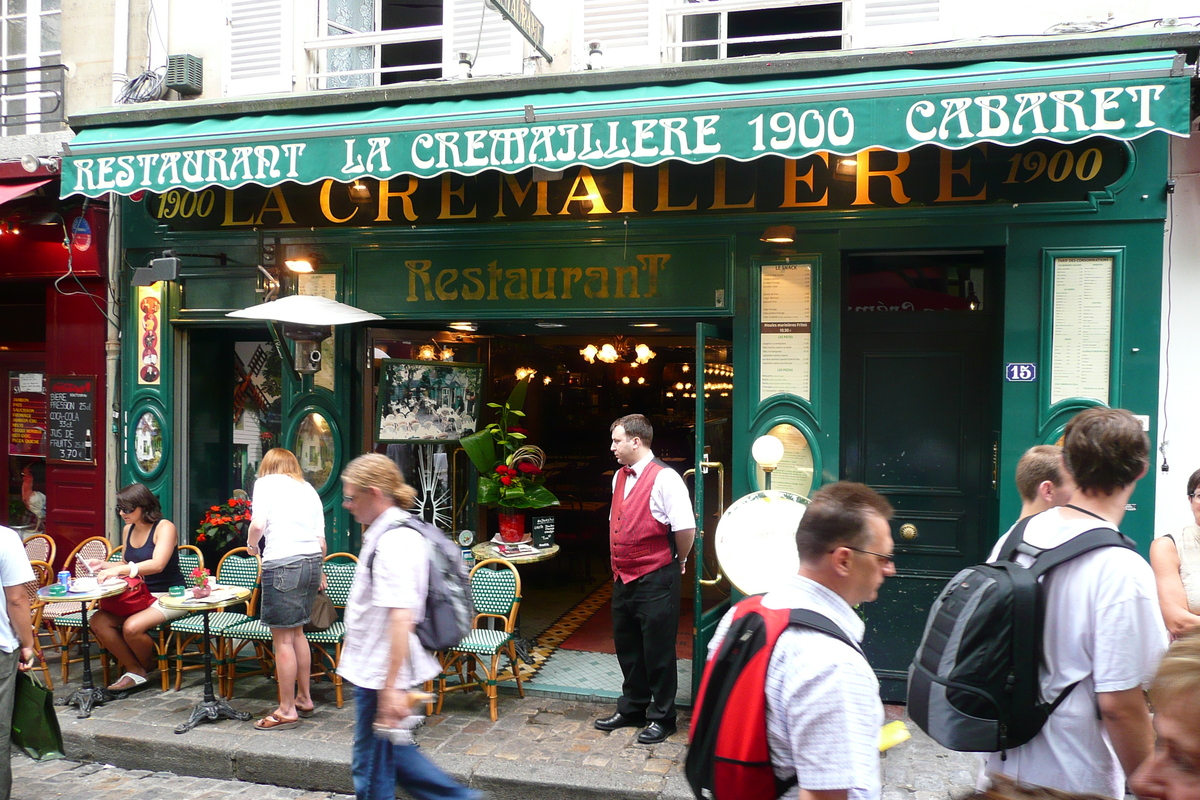 รูปถ่าย ฝรั่งเศส(France) ปารีส(Paris) จัตุรัสแตร์ทร์(Place du Tertre) 2007-06 27