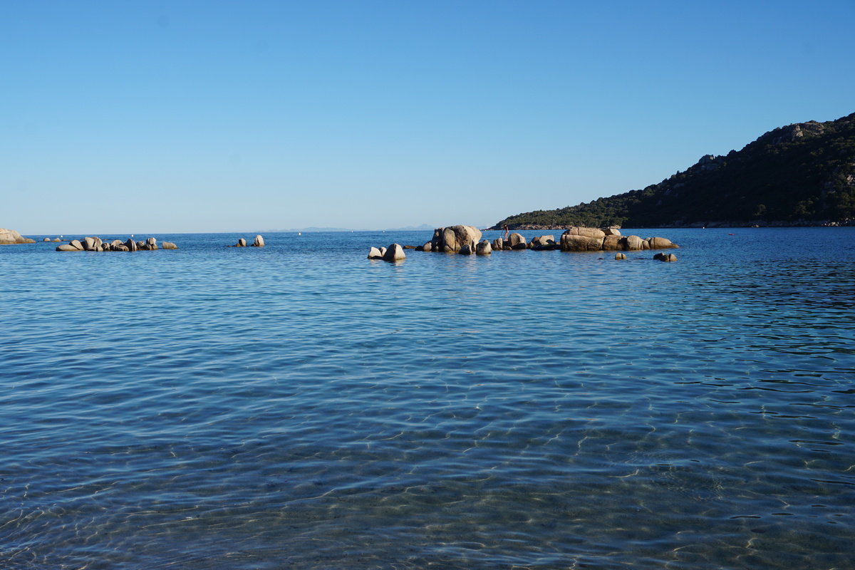 รูปถ่าย ฝรั่งเศส(France) คอร์สิคา(Corsica) หาดซันตาจูเลีย(Santa Giulia Beach) 2017-07 44