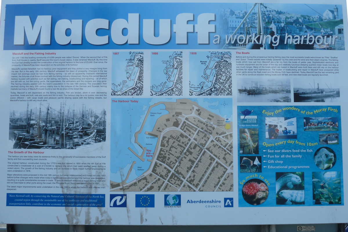 รูปถ่าย อังกฤษ(United Kingdom) สกอตแลนด์(Scotland) แมกดัฟ(Macduff) 2011-07 16