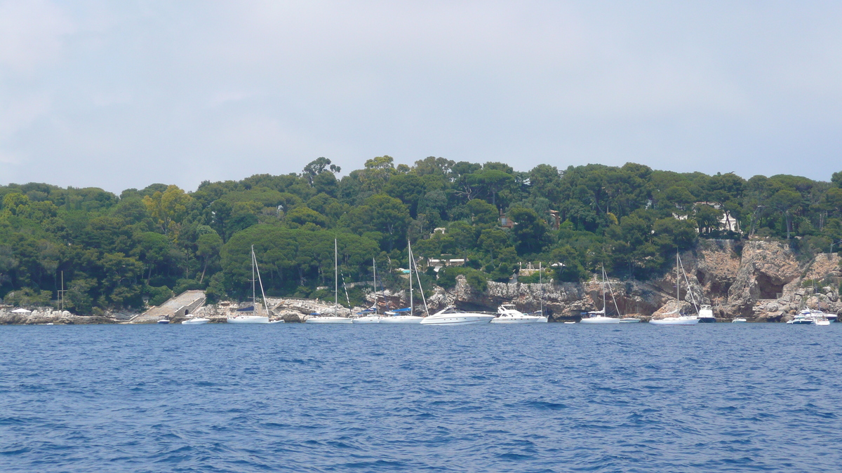 รูปถ่าย ฝรั่งเศส(France) แหลมอ็องตีบ(Cap d'Antibes) อ่าวลาร์ฌ็องโฟ(Anse de l'Argent Faux) 2007-07 3