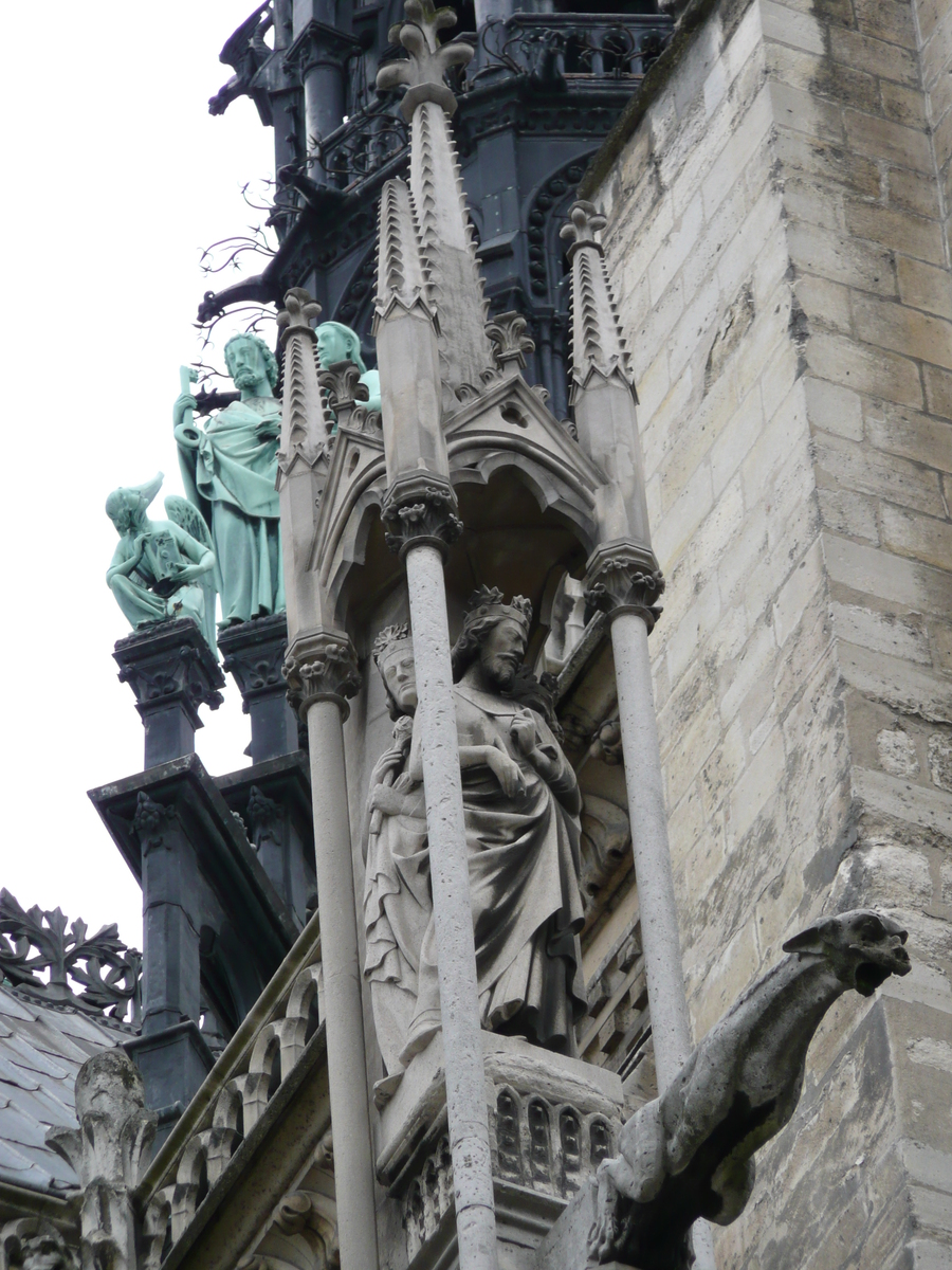 รูปถ่าย ฝรั่งเศส(France) ปารีส(Paris) มหาวิหารน็อทร์-ดาม(Notre Dame) 2007-05 103