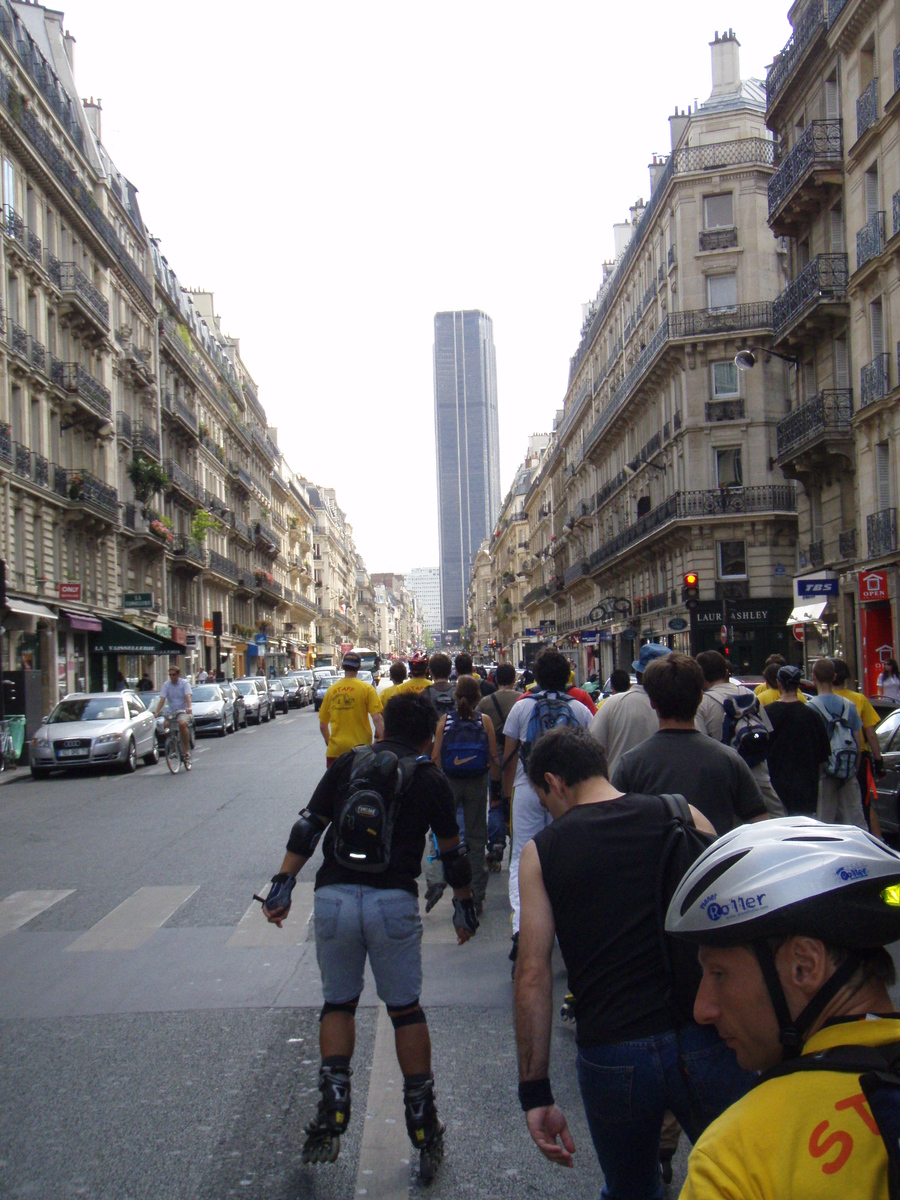 รูปถ่าย ฝรั่งเศส(France) ปารีส(Paris) เล่นสเก็ตในปารีส(Randonnee Roller et Coquillages) 2007-07 87