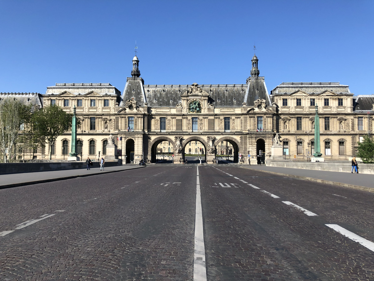 รูปถ่าย ฝรั่งเศส(France) ปารีสช่วงล็อกดาวน์(Paris lockdown) 2020-04 89