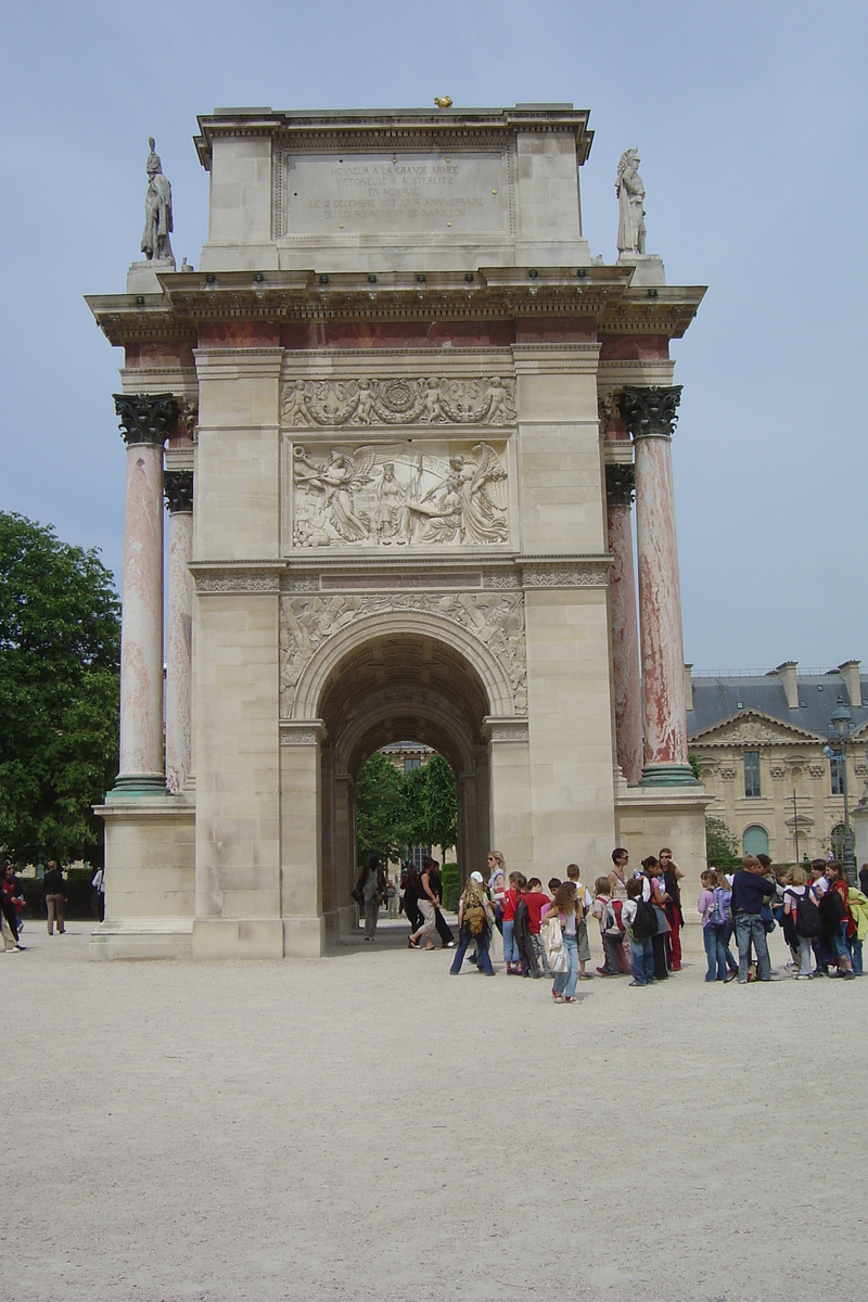 รูปถ่าย ฝรั่งเศส(France) ปารีส(Paris) สวนการูแซลแห่งลูฟวร์(Louvre Carrousel Garden) 2007-05 61