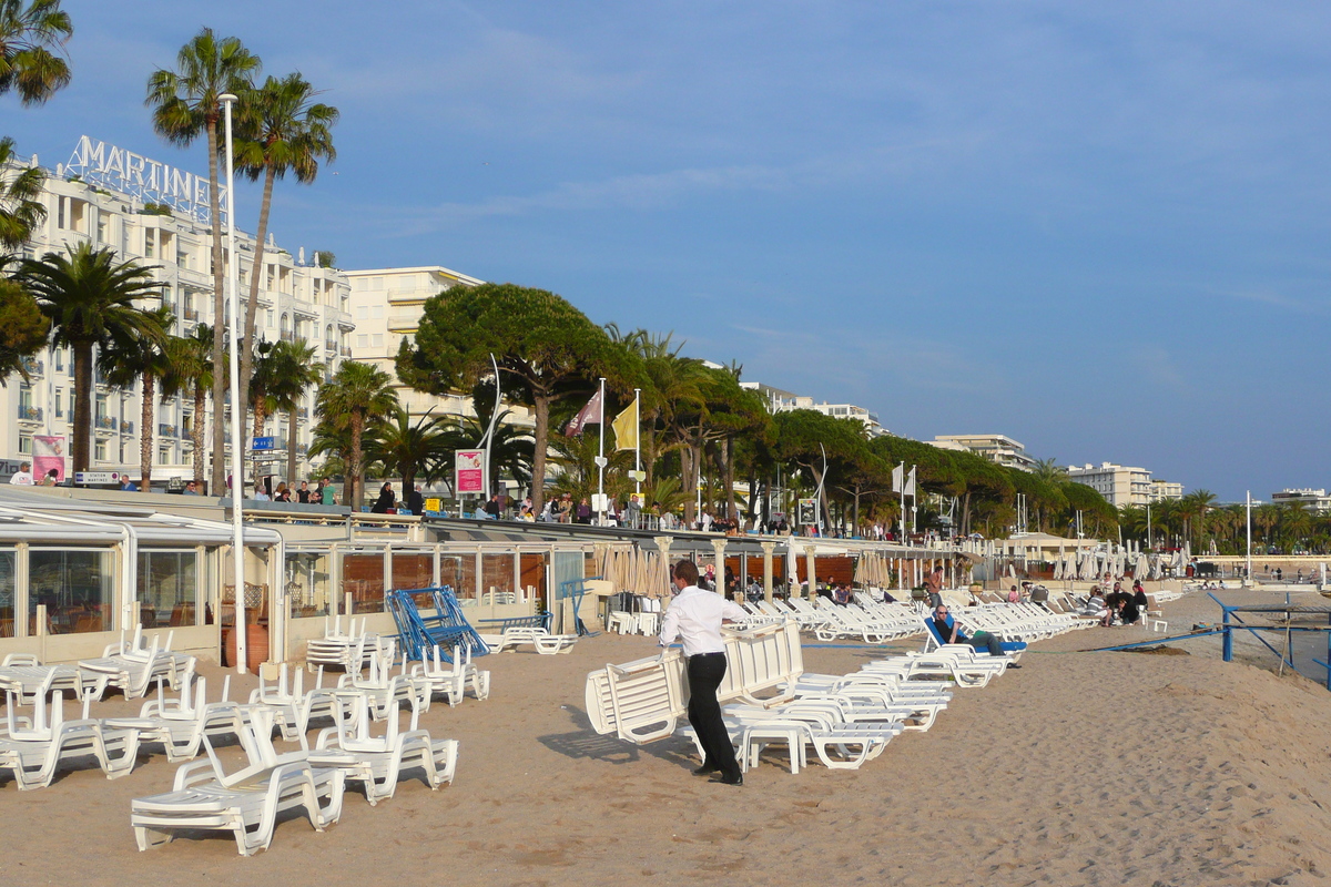 รูปถ่าย ฝรั่งเศส(France) คานส์(Cannes) หาดทราย(Beach) 2008-04 35