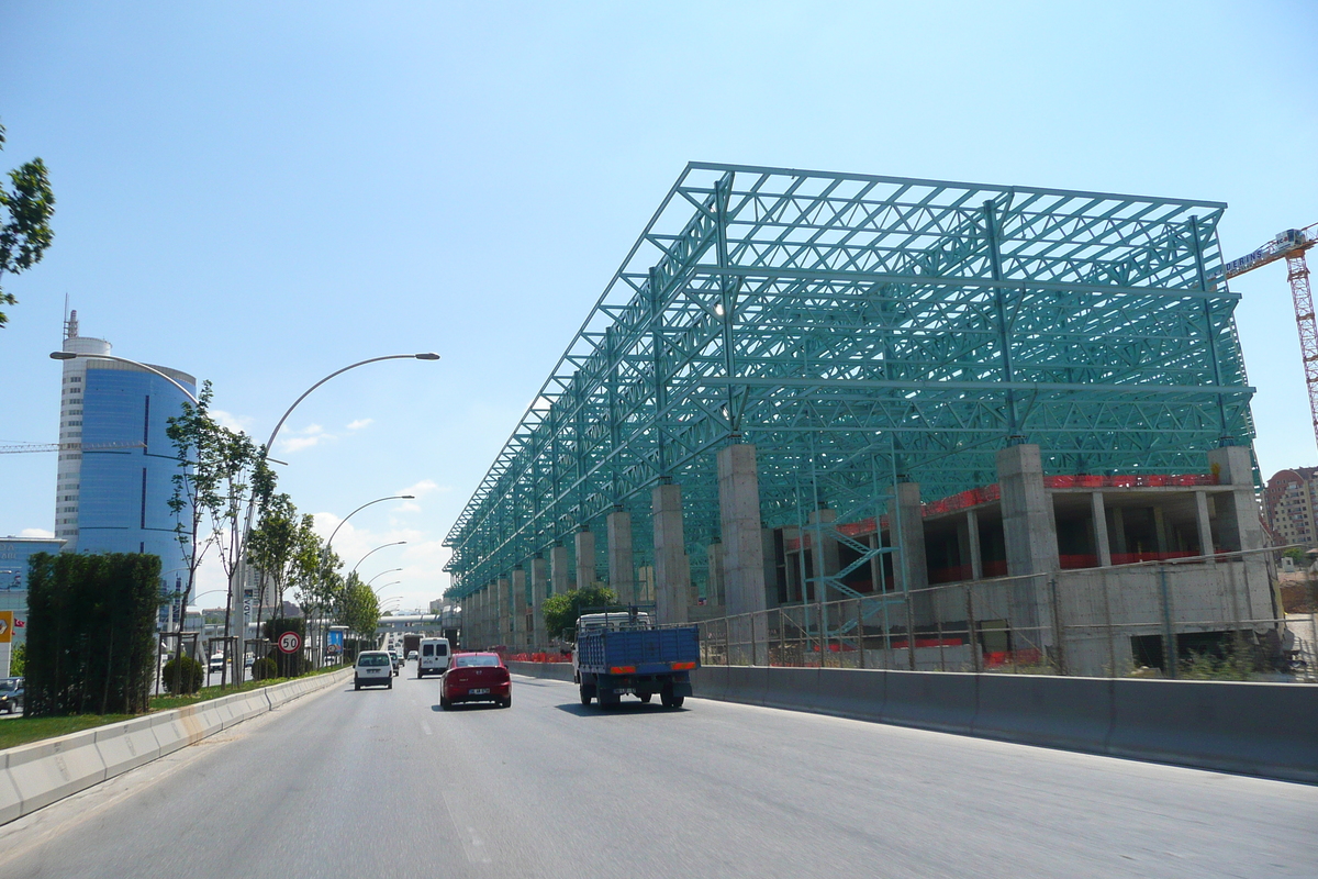 รูปถ่าย ตุรกี(Turkey) อังการา(Ankara) ถนนจากบิลเคนต์ไปอังการา(Bilkent to Ankara road) 2008-07 82