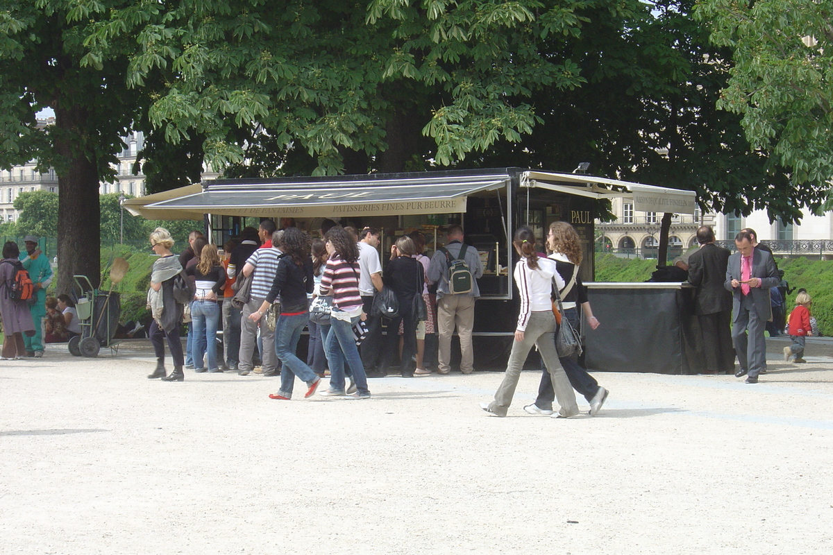 รูปถ่าย ฝรั่งเศส(France) ปารีส(Paris) สวนการูแซลแห่งลูฟวร์(Louvre Carrousel Garden) 2007-05 16