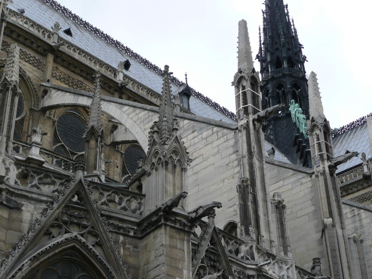 รูปถ่าย ฝรั่งเศส(France) ปารีส(Paris) มหาวิหารน็อทร์-ดาม(Notre Dame) 2007-05 150