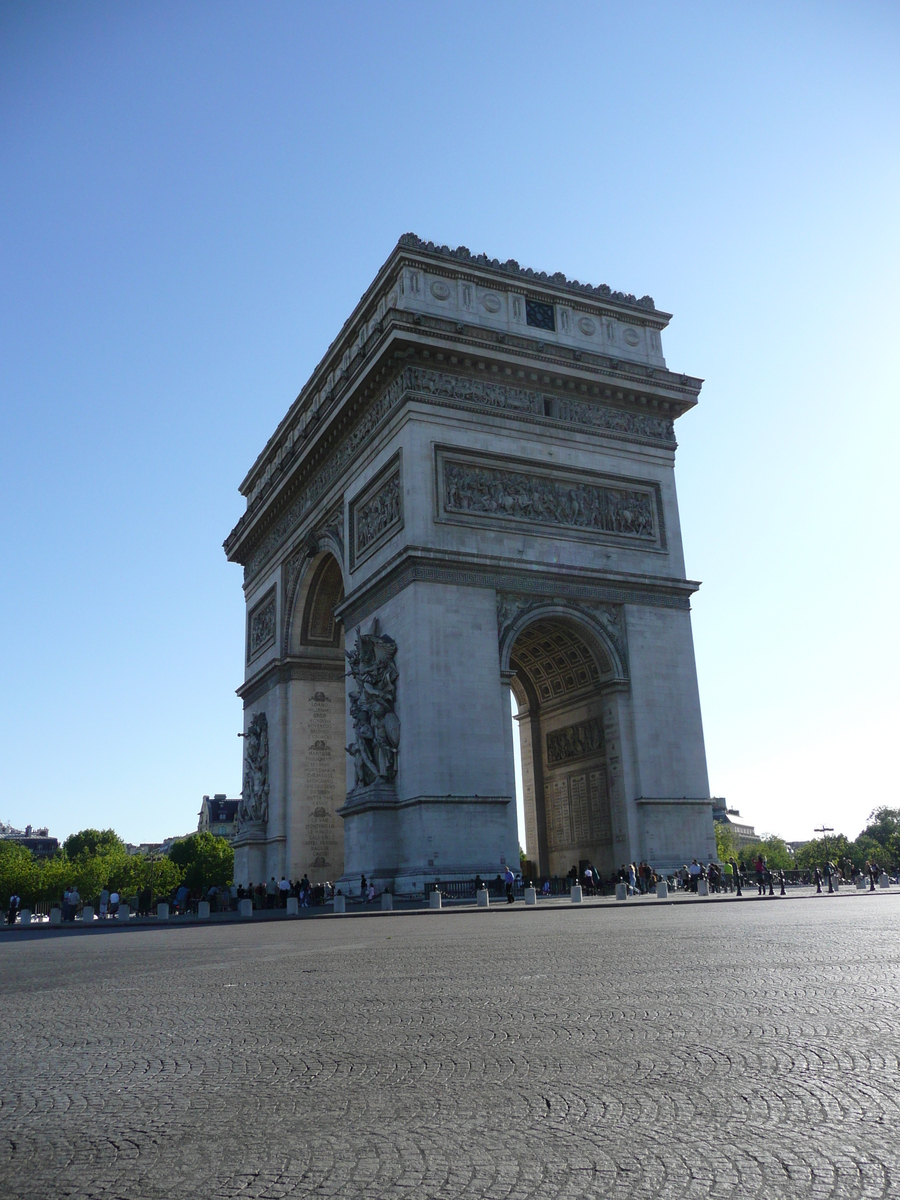 รูปถ่าย ฝรั่งเศส(France) ปารีส(Paris) ประตูชัย(Etoile and Arc de Triomphe) 2007-05 106