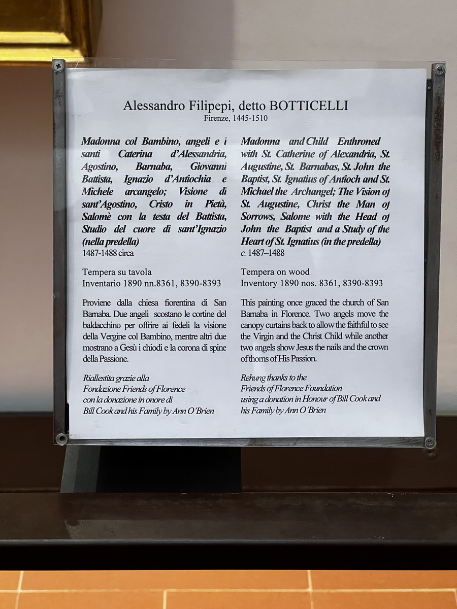 รูปถ่าย อิตาลี(Italy) ฟลอเรนซ์(Florence) พิพิธภัณฑ์อุฟฟีซี(Uffizi Museum) 2022-05 57