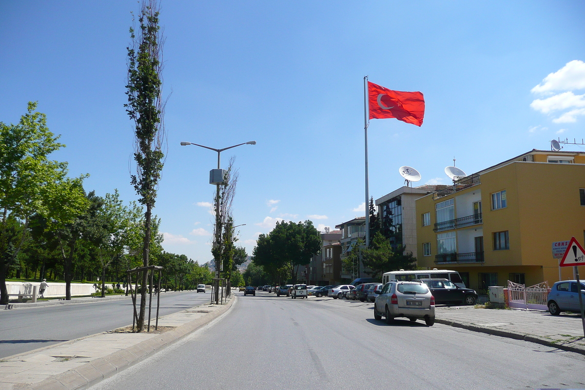 รูปถ่าย ตุรกี(Turkey) อังการา(Ankara) ถนนจากบิลเคนต์ไปอังการา(Bilkent to Ankara road) 2008-07 38