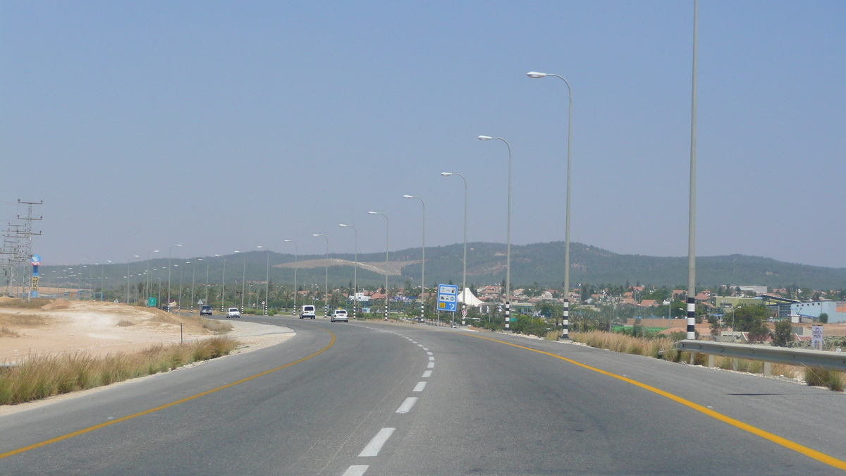 รูปถ่าย อิสราเอล(Israel) ถนนจากอัชเคลอนไปอาราด(Ashkelon to Arad road) 2007-06 107