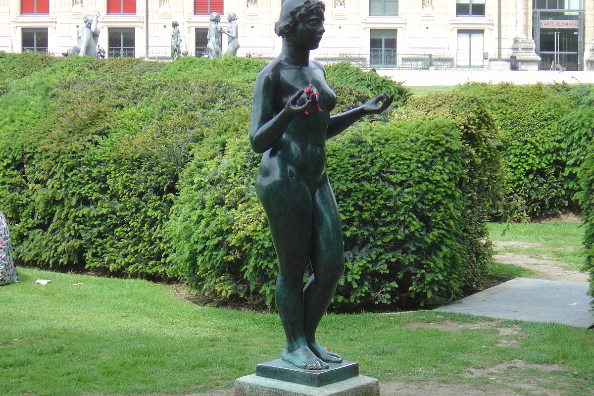 รูปถ่าย ฝรั่งเศส(France) ปารีส(Paris) สวนการูแซลแห่งลูฟวร์(Louvre Carrousel Garden) 2007-05 59