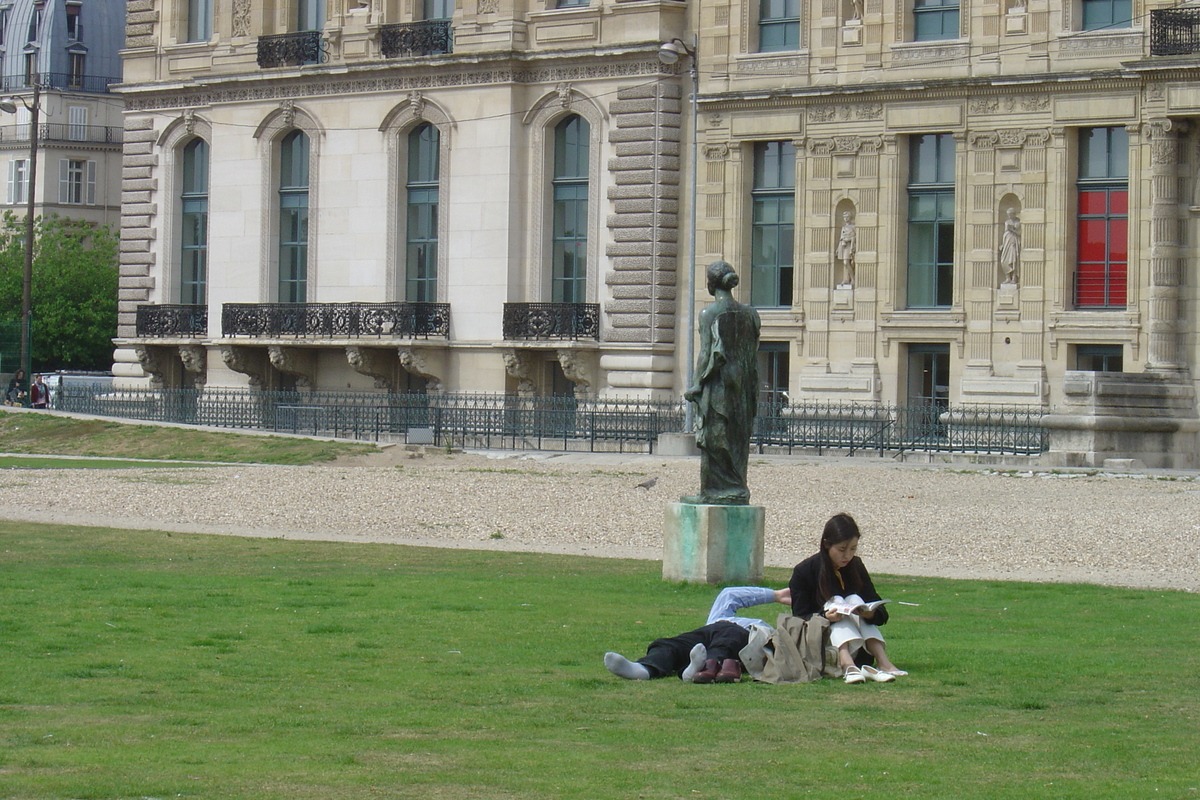 รูปถ่าย ฝรั่งเศส(France) ปารีส(Paris) สวนการูแซลแห่งลูฟวร์(Louvre Carrousel Garden) 2007-05 15