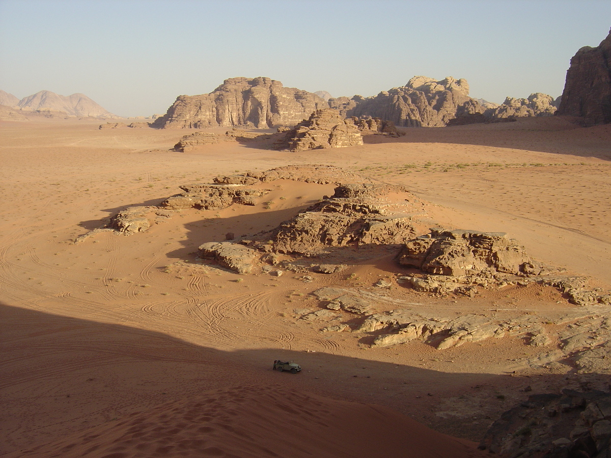 รูปถ่าย จอร์แดน(Jordan) ทะเลทรายวาดีรัม(Wadi Rum Desert) 2004-10 16