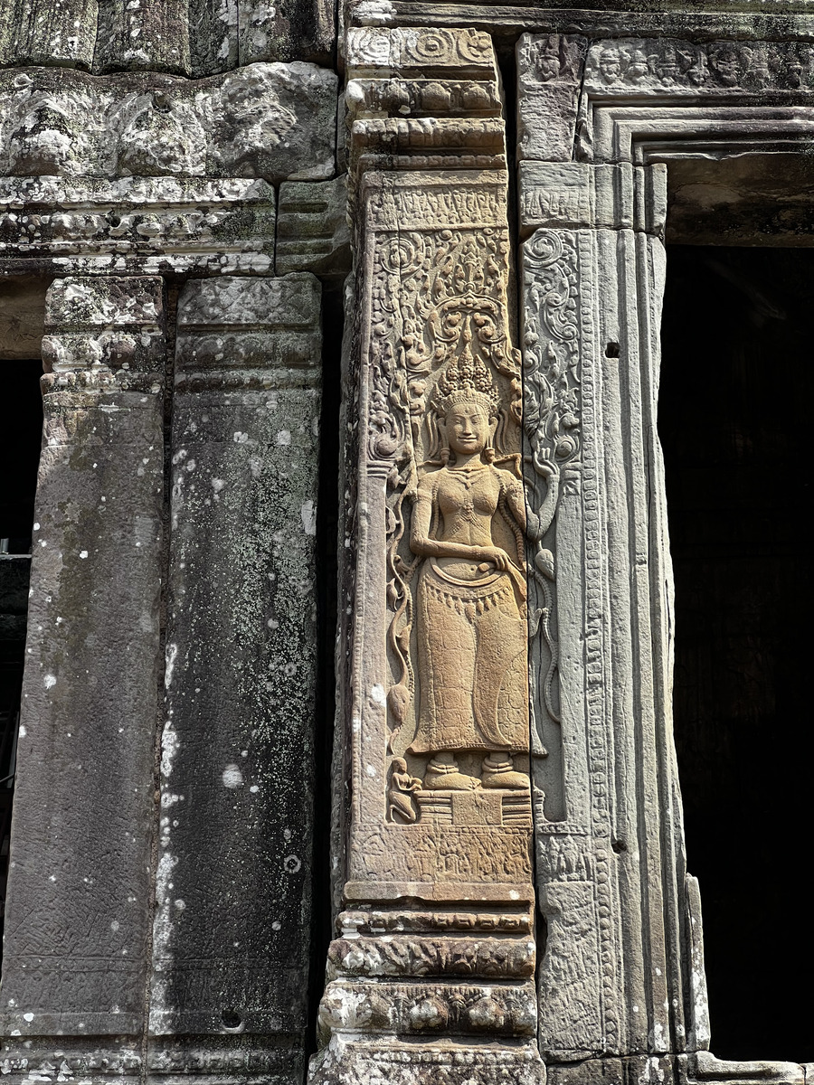 รูปถ่าย กัมพูชา(Cambodia) เสียมราฐ(Siem Reap) ปราสาทบายน(Bayon) 2023-01 105