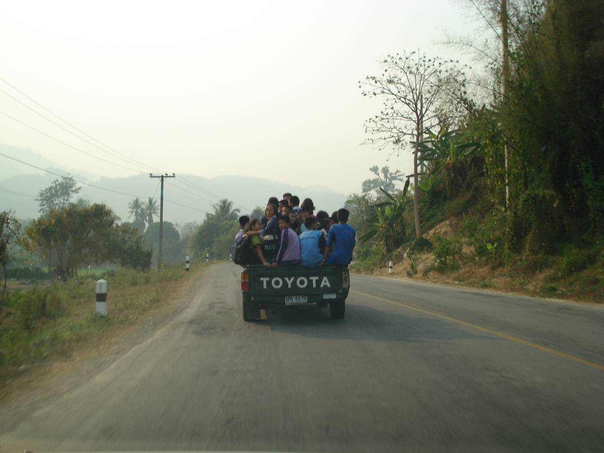 รูปถ่าย ไทย(Thailand) ถนนจากเชียงใหม่ไปปาย(Chiang Mai to Pai road) 2007-02 3