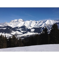 รูปถ่าย ฝรั่งเศส(France) เมแฌฟว์(Megeve) โรชบรุน(Rochebrune) 2012-02 2