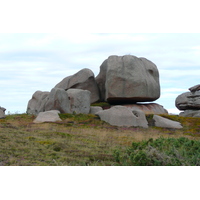 รูปถ่าย ฝรั่งเศส(France) แปร์รอส-กีแรก(Perros Guirec) หิน  แกรนิตชมพู (Cote de granite rose) 2007-08 70