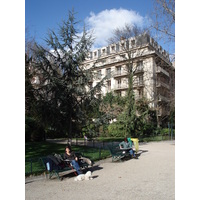 รูปถ่าย ฝรั่งเศส(France) ปารีส(Paris) สวนมงโซ(Monceau Garden) 2006-03 4