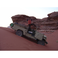 รูปถ่าย จอร์แดน(Jordan) ทะเลทรายวาดีรัม(Wadi Rum Desert) 2004-10 66