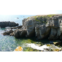 รูปถ่าย ฝรั่งเศส(France) คาบสมุทรกีเบอรง(Quiberon peninsula) แหลมแปร์โช(Pointe du Percho) 2008-07 2