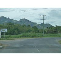 รูปถ่าย ฟิจิ(Fiji) ถนนจากนาดีไปเลาโตกา(Nadi to Lautoka road) 2010-05 10