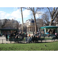 รูปถ่าย ฝรั่งเศส(France) ปารีส(Paris) สวนมงโซ(Monceau Garden) 2006-03 31