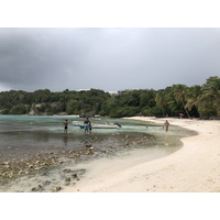 รูปถ่าย กวาเดอลูป(Guadeloupe) หาดปตีอาฟวร์(Petit Havre Beach) 2021-02 28