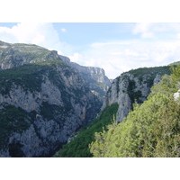 รูปถ่าย ฝรั่งเศส(France) หุบผาชันแวร์ดง(Gorges du Verdon) 2002-09 31