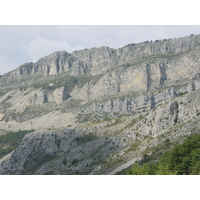 รูปถ่าย ฝรั่งเศส(France) หุบผาชันแวร์ดง(Gorges du Verdon) 2002-09 1