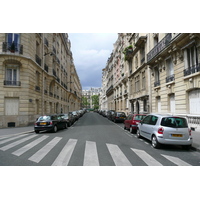 รูปถ่าย ฝรั่งเศส(France) ปารีส(Paris) ถนนอ็องแปร์(Rue Ampere) 2007-06 15