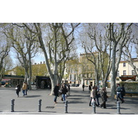 รูปถ่าย ฝรั่งเศส(France) แอ็กซ์-อ็อง-โพรว็องส์(Aix en Provence) จัตุรัสนายพลเดอโกล(Place du General de Gaulle) 2008-04 15