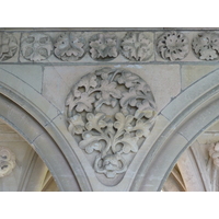 รูปถ่าย ฝรั่งเศส(France) มงแซ็งมีแชล(Mont St Michel) ระเบียงคดแอบบีมงแซ็งมีแชล(Mont St Michel Abbey Cloister) 2010-04 49