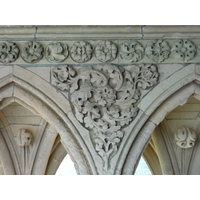 รูปถ่าย ฝรั่งเศส(France) มงแซ็งมีแชล(Mont St Michel) ระเบียงคดแอบบีมงแซ็งมีแชล(Mont St Michel Abbey Cloister) 2010-04 48