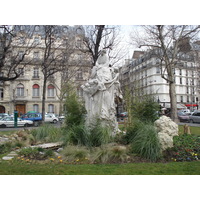 รูปถ่าย ฝรั่งเศส(France) ปารีส(Paris) คุ้มที่ 17 (17th Arrondissement) ปลาส  มาเลแอร์บ(Place Malesherbes) 2006-03 7