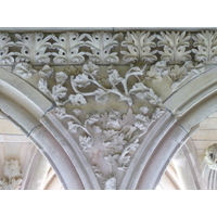 รูปถ่าย ฝรั่งเศส(France) มงแซ็งมีแชล(Mont St Michel) ระเบียงคดแอบบีมงแซ็งมีแชล(Mont St Michel Abbey Cloister) 2010-04 84