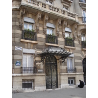 รูปถ่าย ฝรั่งเศส(France) ปารีส(Paris) คุ้มที่ 17 (17th Arrondissement) ปลาส  มาเลแอร์บ(Place Malesherbes) 2006-03 18