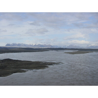รูปถ่าย ไอซ์แลนด์(Iceland) ถนนหมายเลข 1 จากโยกุลซาร์เลานไปวีก(Road 1 Jokulsarlon to vik) 2003-06 25
