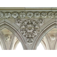 รูปถ่าย ฝรั่งเศส(France) มงแซ็งมีแชล(Mont St Michel) ระเบียงคดแอบบีมงแซ็งมีแชล(Mont St Michel Abbey Cloister) 2010-04 77