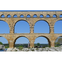 รูปถ่าย ฝรั่งเศส(France) สะพานปงดูการ์(Pont du Gard) 2008-04 68