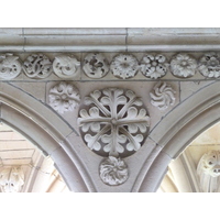 รูปถ่าย ฝรั่งเศส(France) มงแซ็งมีแชล(Mont St Michel) ระเบียงคดแอบบีมงแซ็งมีแชล(Mont St Michel Abbey Cloister) 2010-04 23